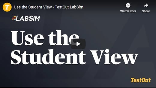 Student View