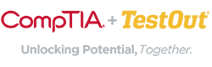 logo-CompTIA-TestOut-Unlocking-Potential-Together
